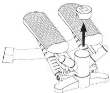 DOMYOS ST 270 - POUR INSTALLER OU REMPLACER LA PILE : - 1