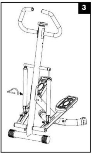 DOMYOS ST 230 - Dépliage, étape 2 : (voir fig. 2) - 1