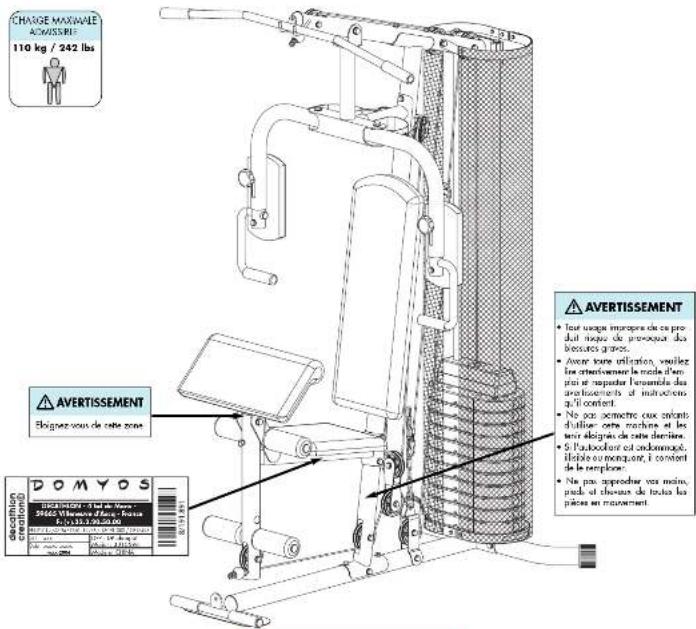 DOMYOS HG 602 - ENTRETIEN - 1