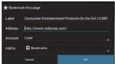 COBY MID7055 - Browsing the Web - 6