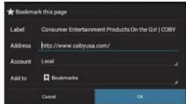 COBY MID7055 - Navegar por la Web - 6