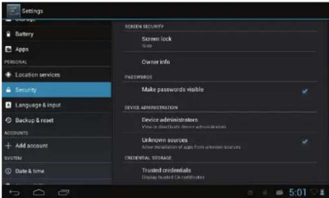COBY MID7055 - Unlocking the Screen - 1
