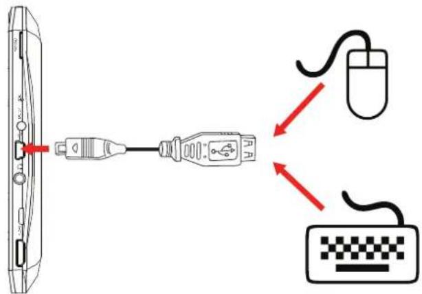 COBY MID7127 - Connecting a Keyboard - 1