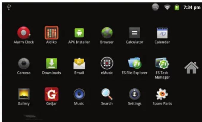 COBY MID7127 - About Applications - 1