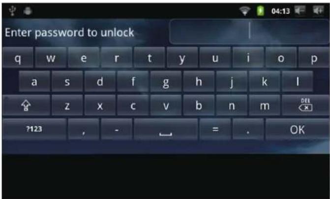 COBY MID7127 - Unlocking the Screen - 2