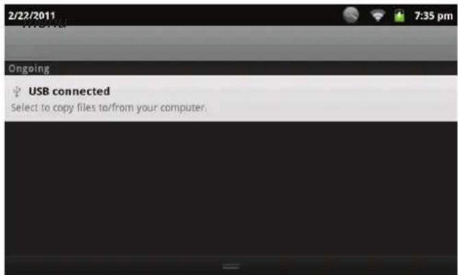 COBY MID7127 - About Notifications - 2