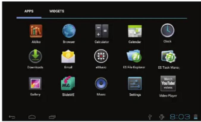 COBY MID7047 - About Applications - 1