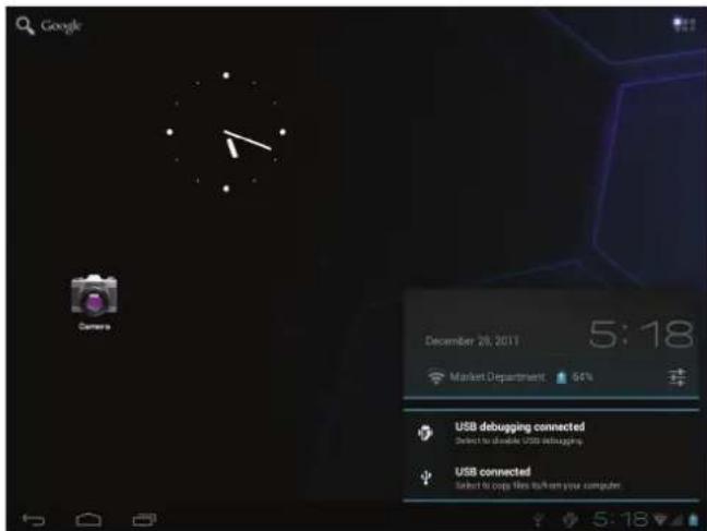 COBY MID7034 - A propos des notifications - 1