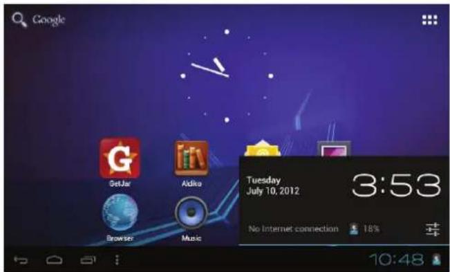 COBY MID7046 - Las notifications - 1