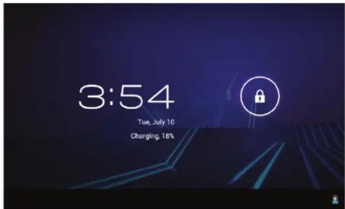 COBY MID7046 - Cómo desbloquear la pantalla - 1