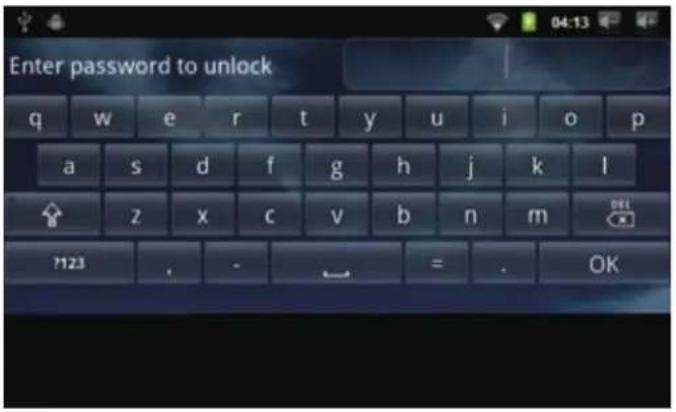 COBY Kyros MID7016 - Unlocking the Screen - 2