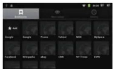 COBY Kyros MID7016 - + Pour mesure une page web en signet - 6