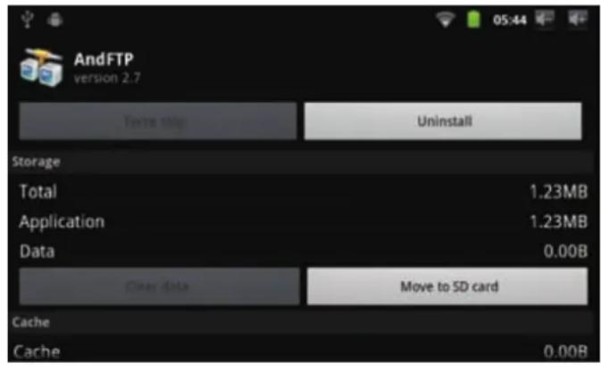 COBY Kyros MID7016 - Pour désinstaller une application : - 2
