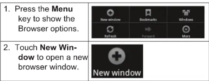 COBY MID7012 - + To open a new browser window. - 1
