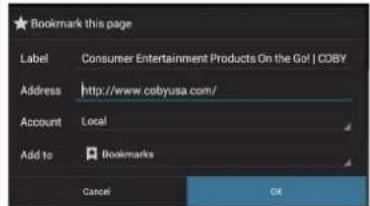 COBY MID7050 - Navegar por la Web - 6