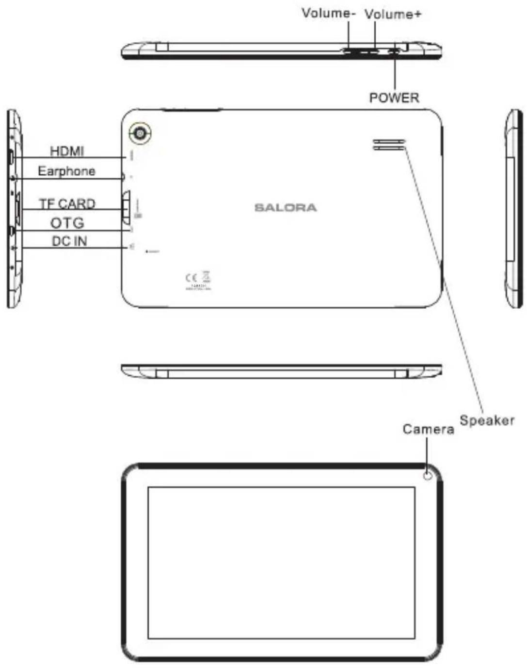 SALORA TAB9201 - Appearance - 1