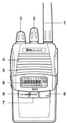 MIDLAND G14 - MAIN CONTROLS - 1