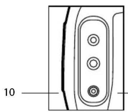 MIDLAND G11V - Descrizione delle parti della radio - 4