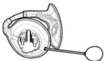 MIDLAND BTEva - Utiliser l'accessoire audio BTSki (optionnel) - 1