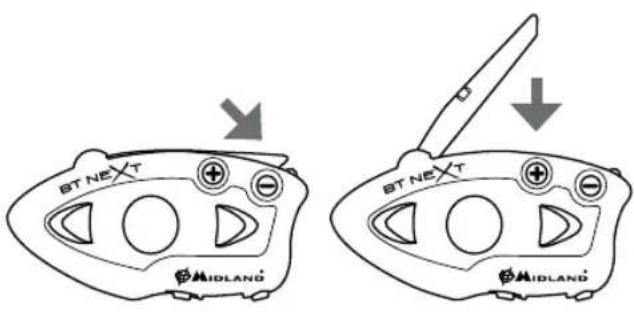 MIDLAND BT Next 2.0 - Descrizione delle connessioni a filo - 3