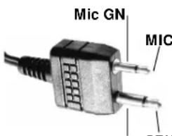 MIDLAND ALAN HP446 - CONNECTEUR DU MICROPHONE - 1