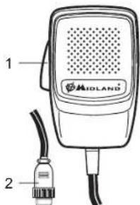 MIDLAND 203 - MICROPHONE - 1