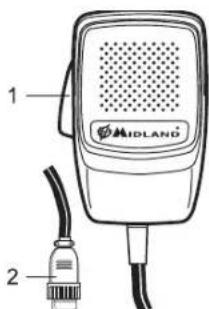 MIDLAND 203 Plus - MIKROFON - 1