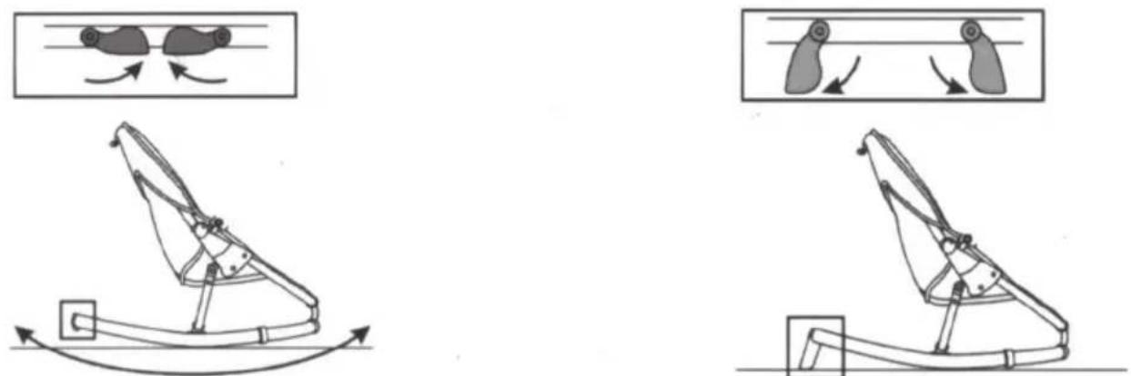 Baninni Relax Coolio BN398 - Posizione dipondolamento e posizione fissa - 1