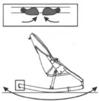 Baninni Relax Coolio BN398 - Position de bascule et position fixe - 1