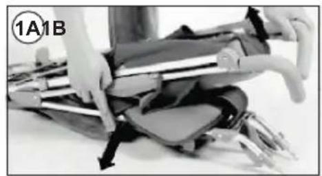 Baby-Plus CompactTrend - Déplier et assembler le chassis - 1