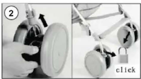 Baby-Plus CompactTrend - APRIRE IL TELAIO E ASSEMBLARE: - 3