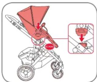Britax-Römer Smile 2 - Désactivation du frein : - 2