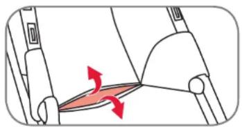 Britax-Römer Go Flame - Retrait des housses en tissu pour nettoyage - 4
