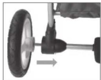 Baby-Plus AirMotion - Déplier et ASSEMBLER LE CHASSIS: - 6