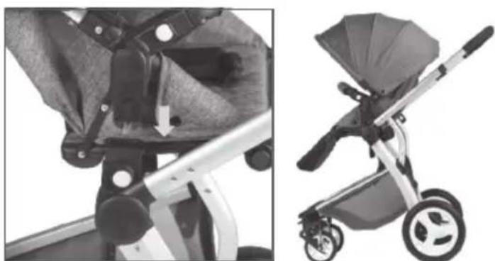 Baby-Plus AirMotion - APRIRE IL TELAIO E ASSEMBLARE: - 9