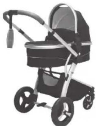 Baby-Plus AirMotion - Insert the carry cot: - 2