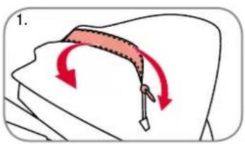 Britax-Römer Go Big - Réglage en hauteur du harnais - 1