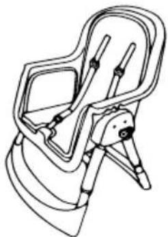 Baby-Plus TRX01 - Può diventare una sedia Bassa - 1
