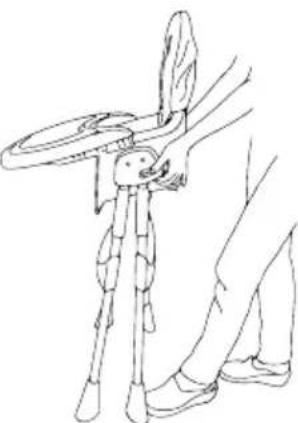 Baby-Plus TRX01 - Hochstuhl zusammenlegen - 2