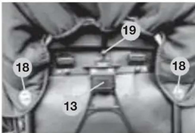 HARTAN VIP GT - Adjusting the backrest - 1