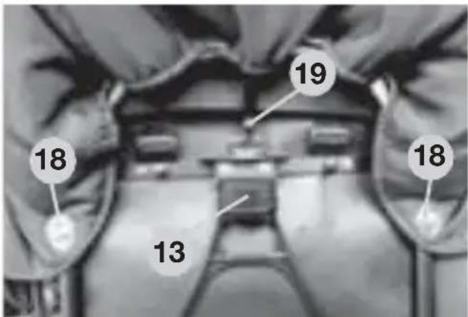HARTAN VIP GT - Ryggstödets reglering - 1