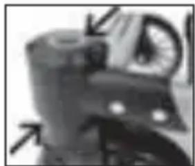 HARTAN VIP GT - Changing the swivel wheels - 1