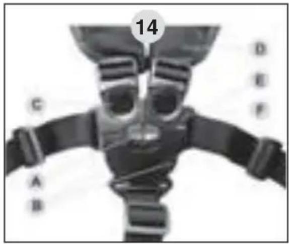 HARTAN VIP GT - Sakerhetsbälte - WARNING! - 1