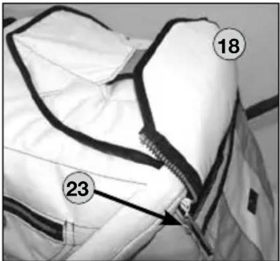 HARTAN Racer GTS - Fixation du pare-soleil - 1