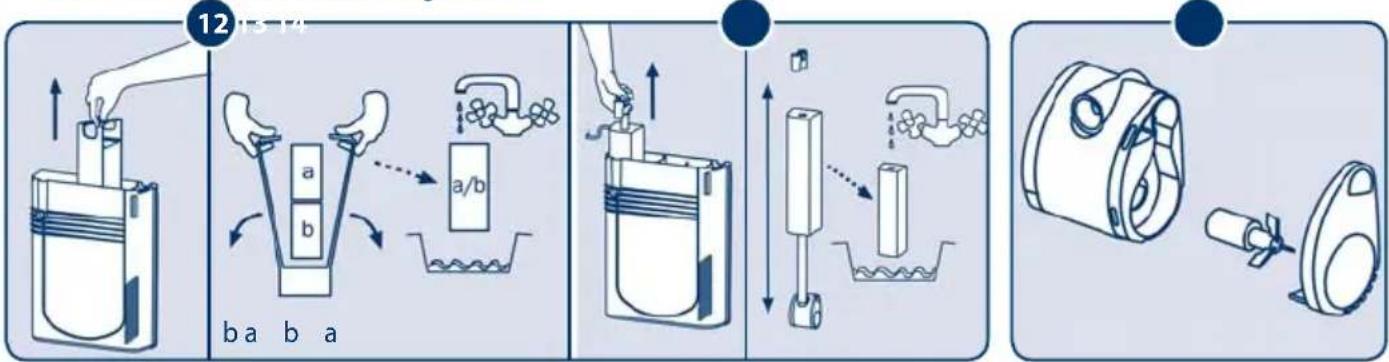 Ferplast Dubai 120 - BLUWAVE filterets vedligehold - 1