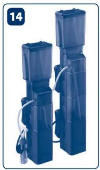 Ferplast Cayman 50 Professional - INTERNE FILTERS BLUWAVE - 12