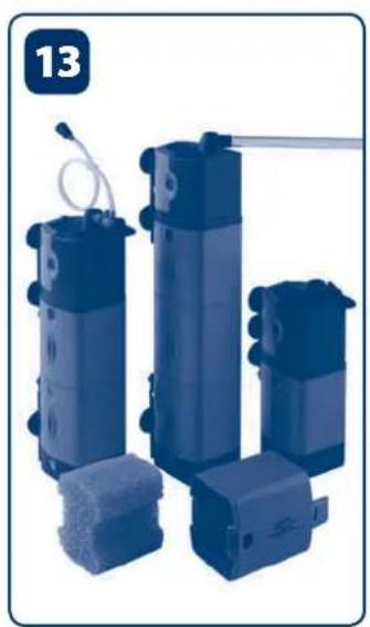 Ferplast Cayman 40 Open - INNENFILTER BLUWAVE - 14