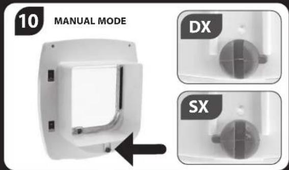 Ferplast Swing 5 - IN/OUT INDICATOR4-WAY LOC - 24