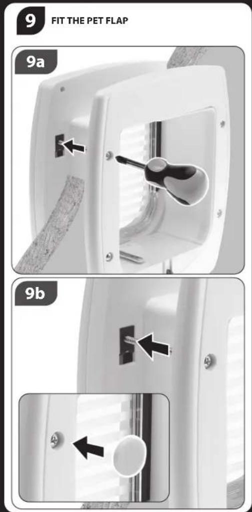 Ferplast Swing 5 - IN/OUT INDICATOR4-WAY LOC - 23