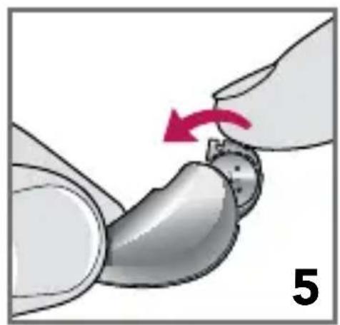 Starkey Halo - Insertion et extraction de la pile - 5